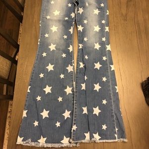 Star Flare Denim Jeans
